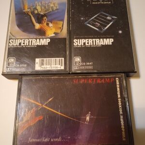 Supertramp Cassette Tape Collection